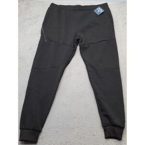 Ultra Performance Sweatpants Men 3X Black Tech Fleece Comfort Stretch Drawstring